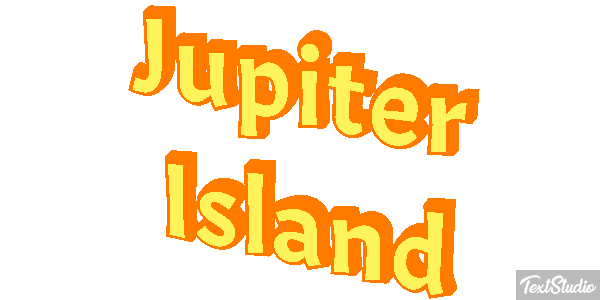 Jupiter Island Effetto testo