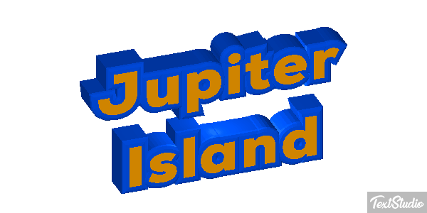 Jupiter Island Effetto testo