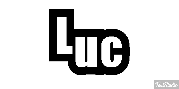 Luc Text effect