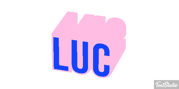 Luc Text effect