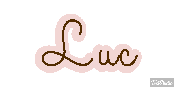 Luc Text effect