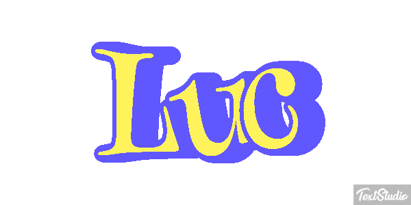 Luc Text effect