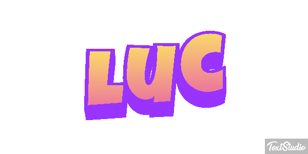Luc Text effect