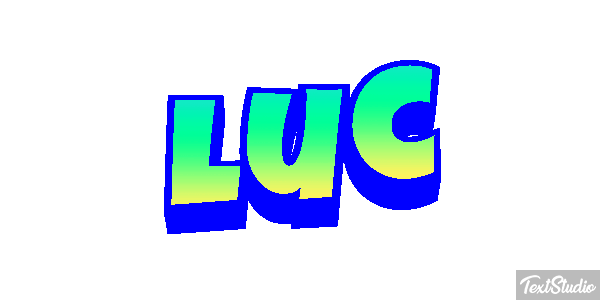 Luc Text effect