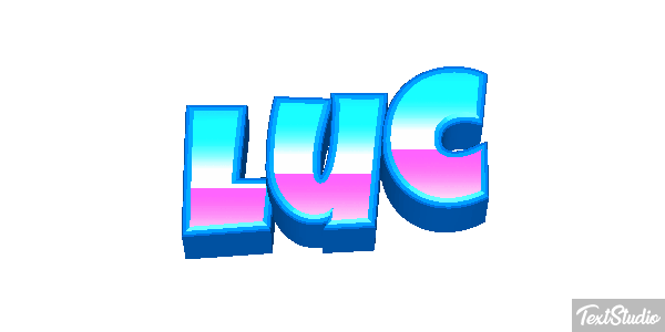 Luc Text effect