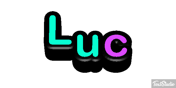 Luc Text effect