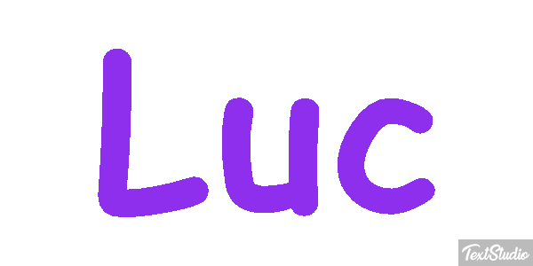Luc Text effect