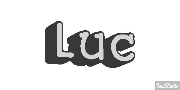 Luc Text effect