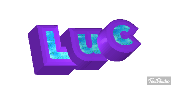 Luc Text effect