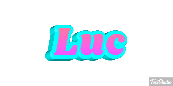 Luc Text effect