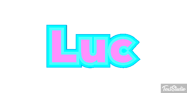 Luc Text effect