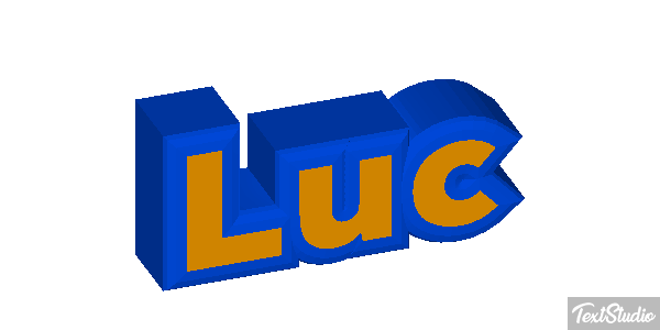 Luc Text effect