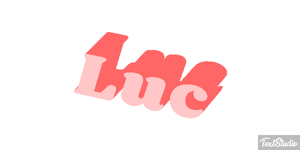 Luc Text effect