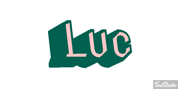 Luc Text effect
