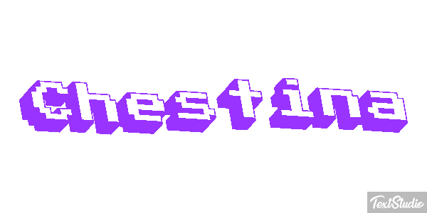 Chestina Текстовый эффект