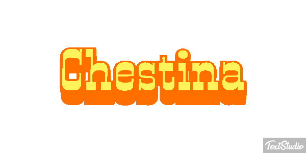 Chestina Текстовый эффект