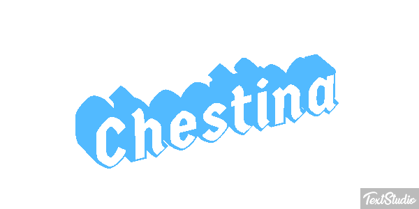Chestina Текстовый эффект