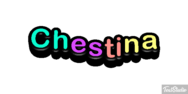 Chestina Текстовый эффект