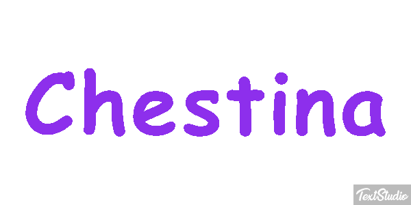 Chestina Текстовый эффект