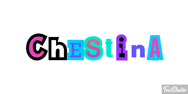 Chestina Текстовый эффект