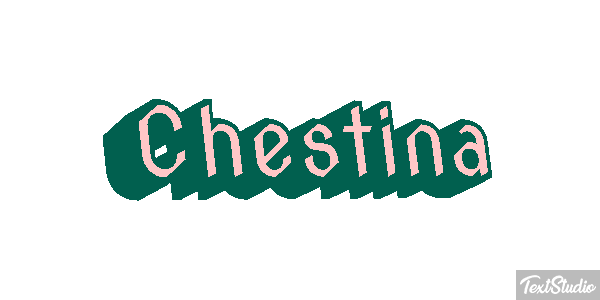 Chestina Текстовый эффект