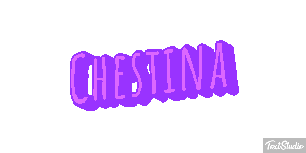 Chestina Текстовый эффект