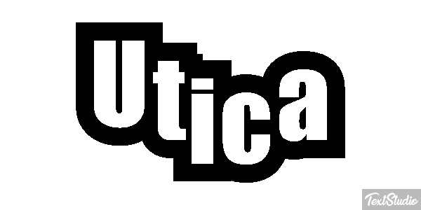 Utica Efecto de texto
