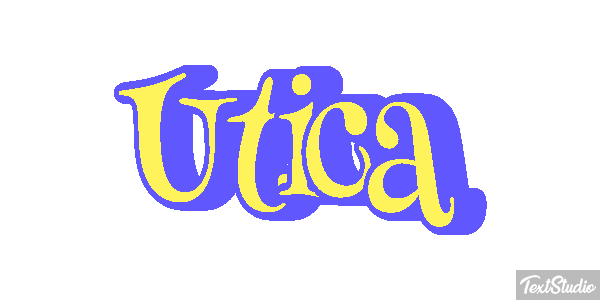 Utica Efecto de texto