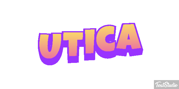 Utica Efecto de texto