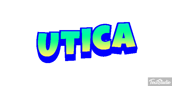 Utica Efecto de texto