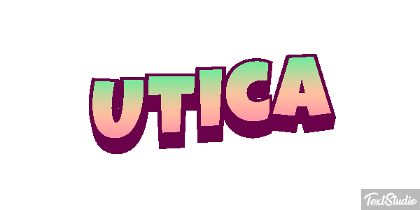 Utica Efecto de texto