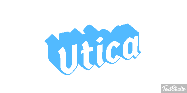 Utica Efecto de texto