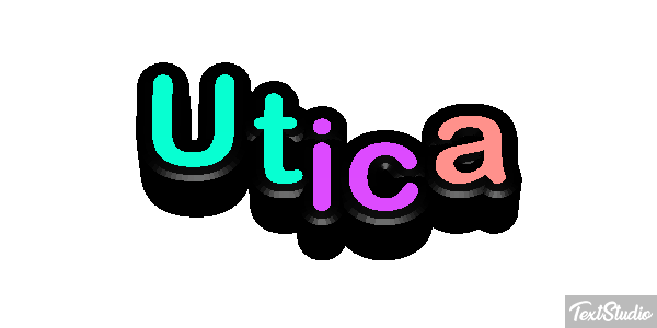 Utica Efecto de texto