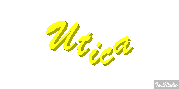 Utica Efecto de texto