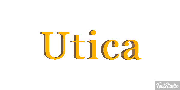 Utica Efecto de texto