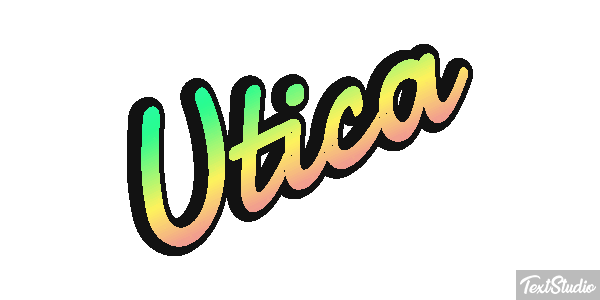 Utica Efecto de texto