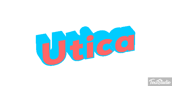 Utica Efecto de texto
