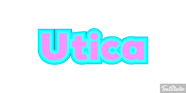 Utica Efecto de texto