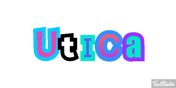 Utica Efecto de texto