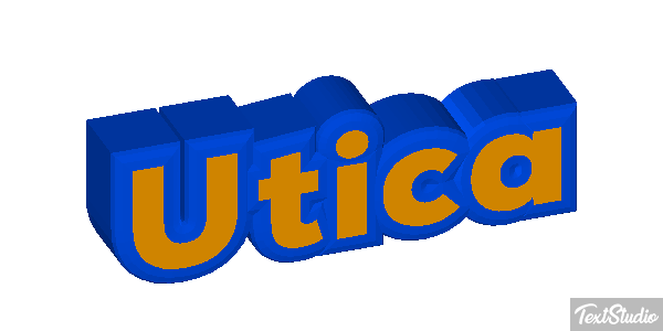 Utica Efecto de texto