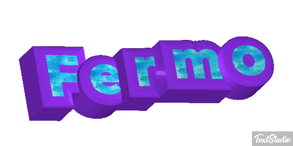 Fermo Effetto testo