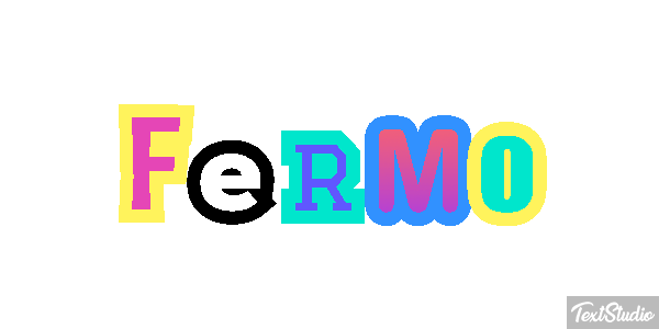 Fermo Effetto testo