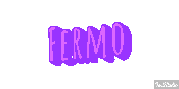 Fermo Effetto testo