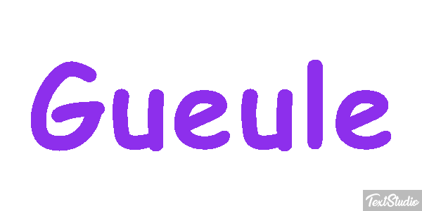 Gueule Texteffekt
