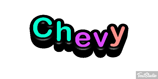 Chevy Effetto testo