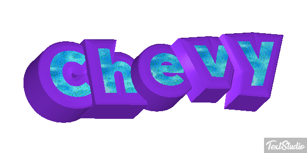 Chevy Effetto testo