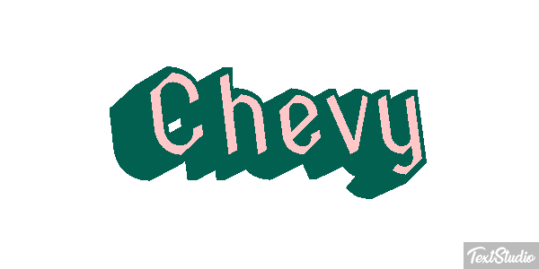 Chevy Effetto testo