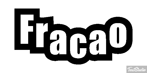 Fração Efeito do texto