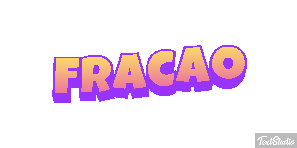 Fração Efeito do texto