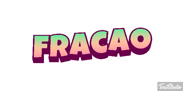 Fração Efeito do texto